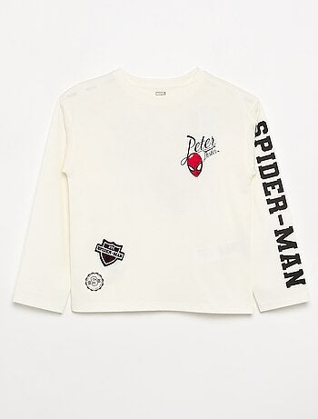 T-shirt 'Marvel' 'Spider-man' a maniche lunghe