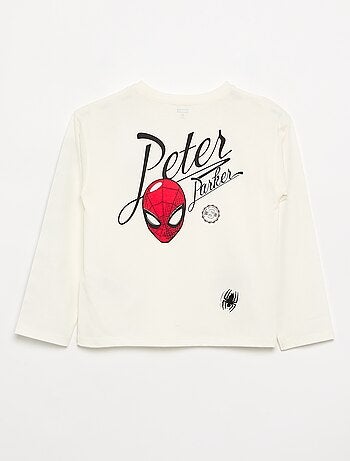 T-shirt 'Marvel' 'Spider-man' a maniche lunghe