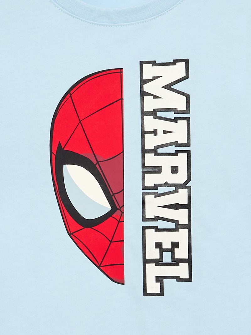 T-shirt 'Marvel' 'Spider-Man' a maniche lunghe Blu - Kiabi