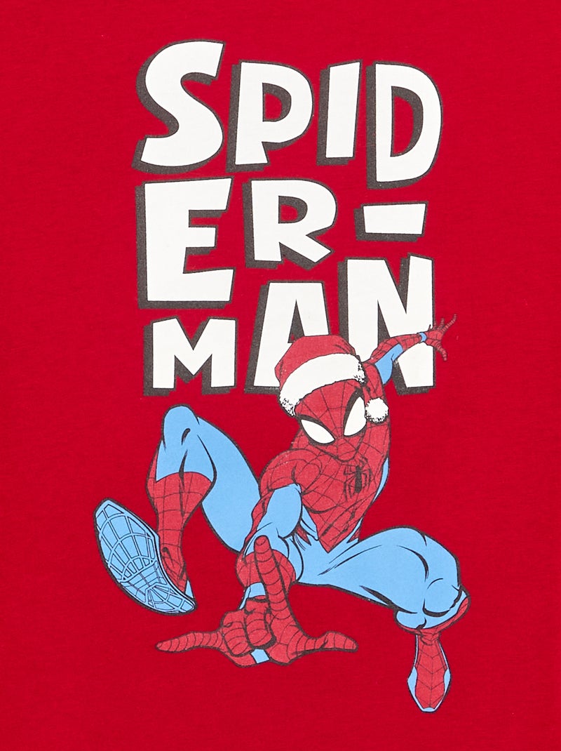 T-shirt 'Marvel' 'Spider-Man' Rosso - Kiabi