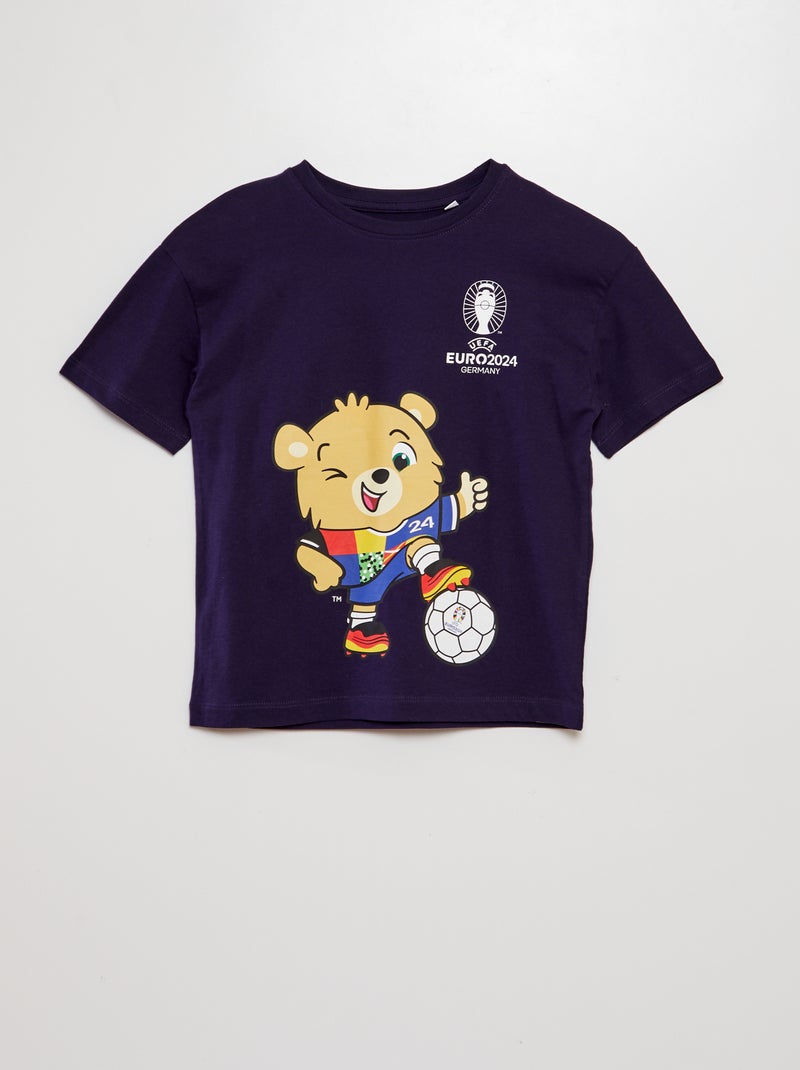 T-shirt 'mascotte' - EURO 2024 BLU - Kiabi