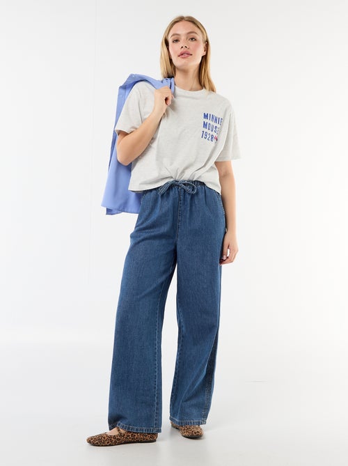 T-shirt mélange 'Minnie' - Kiabi