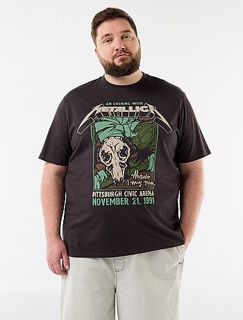 T-shirt Metallica a maniche corte