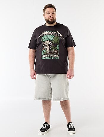 T-shirt Metallica a maniche corte