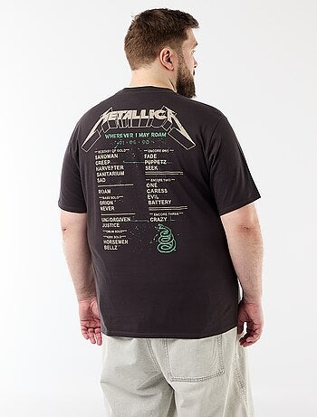 T-shirt Metallica a maniche corte