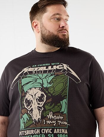 T-shirt Metallica a maniche corte