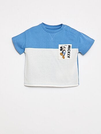 T-shirt 'Mickey' con taschino sul petto 'Disney'