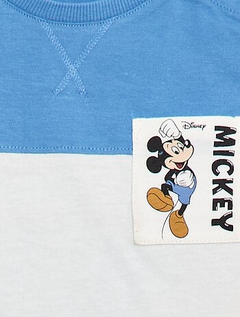 T-shirt 'Mickey' con taschino sul petto 'Disney'