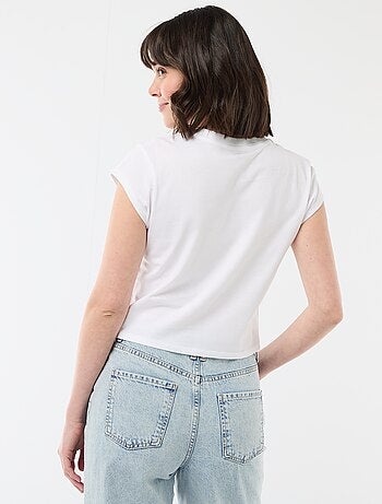 T-shirt 'Mickey' cropped 'Disney'