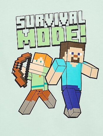 T-shirt 'Minecraft' a maniche corte