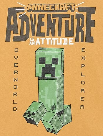 T-shirt 'Minecraft' a maniche corte
