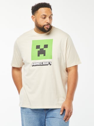 T-shirt 'Minecraft' a maniche corte