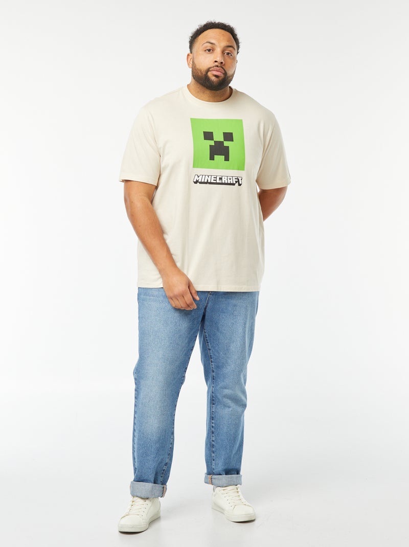 T-shirt 'Minecraft' a maniche corte GRIGIO - Kiabi