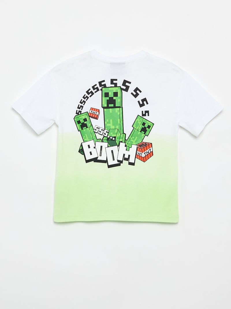 T-shirt 'Minecraft' a maniche corte Verde - Kiabi