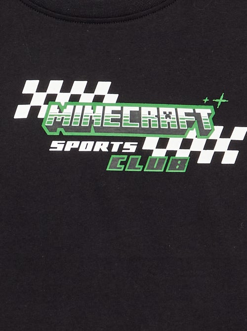 T-shirt 'Minecraft' con stampe e maniche a contrasto - Kiabi T-shirt 'Minecraft' con stampe e maniche a contrasto - Kiabi