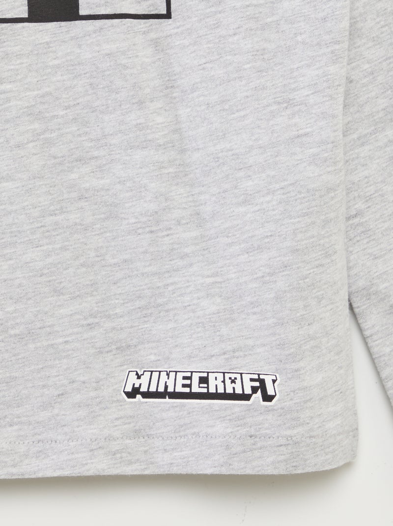 T-shirt 'Minecraft' GRIGIO - Kiabi