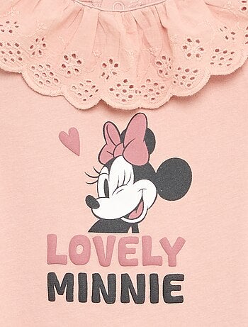 T-shirt 'Minnie' di 'Disney' a maniche corte con volant