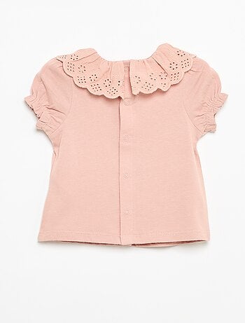 T-shirt 'Minnie' di 'Disney' a maniche corte con volant