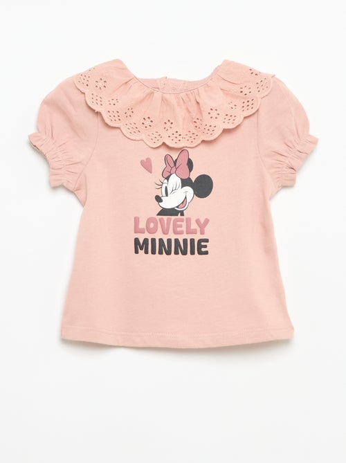 T-shirt 'Minnie' di 'Disney' a maniche corte con volant - Kiabi
