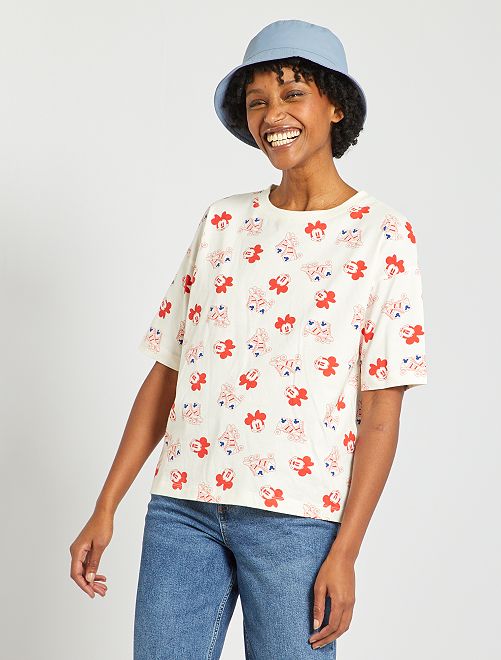 T-shirt 'Minnie' di 'Disney' - BIANCO - Kiabi - 9.00€