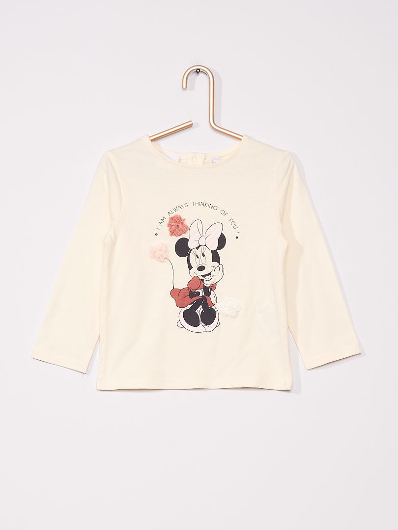 T-shirt  'Minnie' di 'Disney' BIANCO - Kiabi
