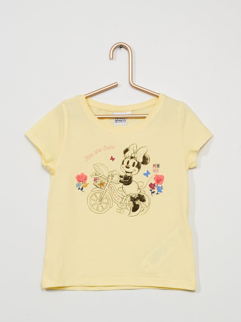 T-shirt 'Minnie' GIALLO - Kiabi