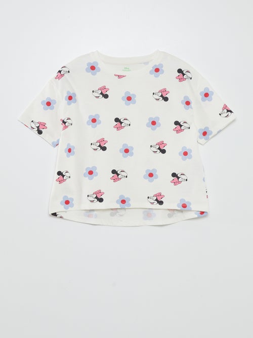 T-shirt 'Minnie' scollo tondo - Kiabi