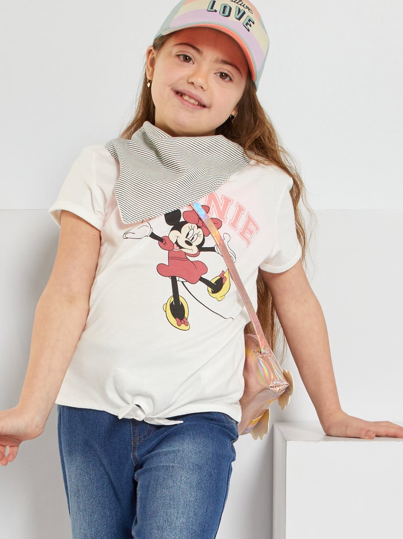 T-shirt 'Minnie' So Easy BIANCO - Kiabi