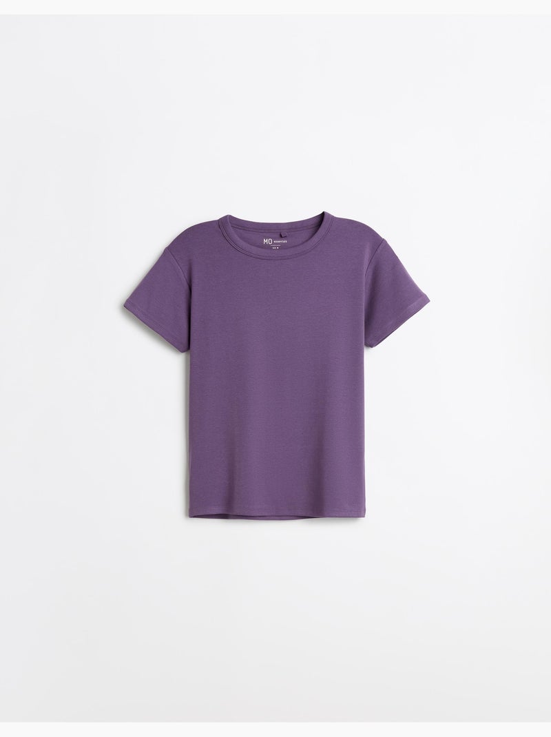 T-shirt Modal, MO Fashion Viola - Kiabi