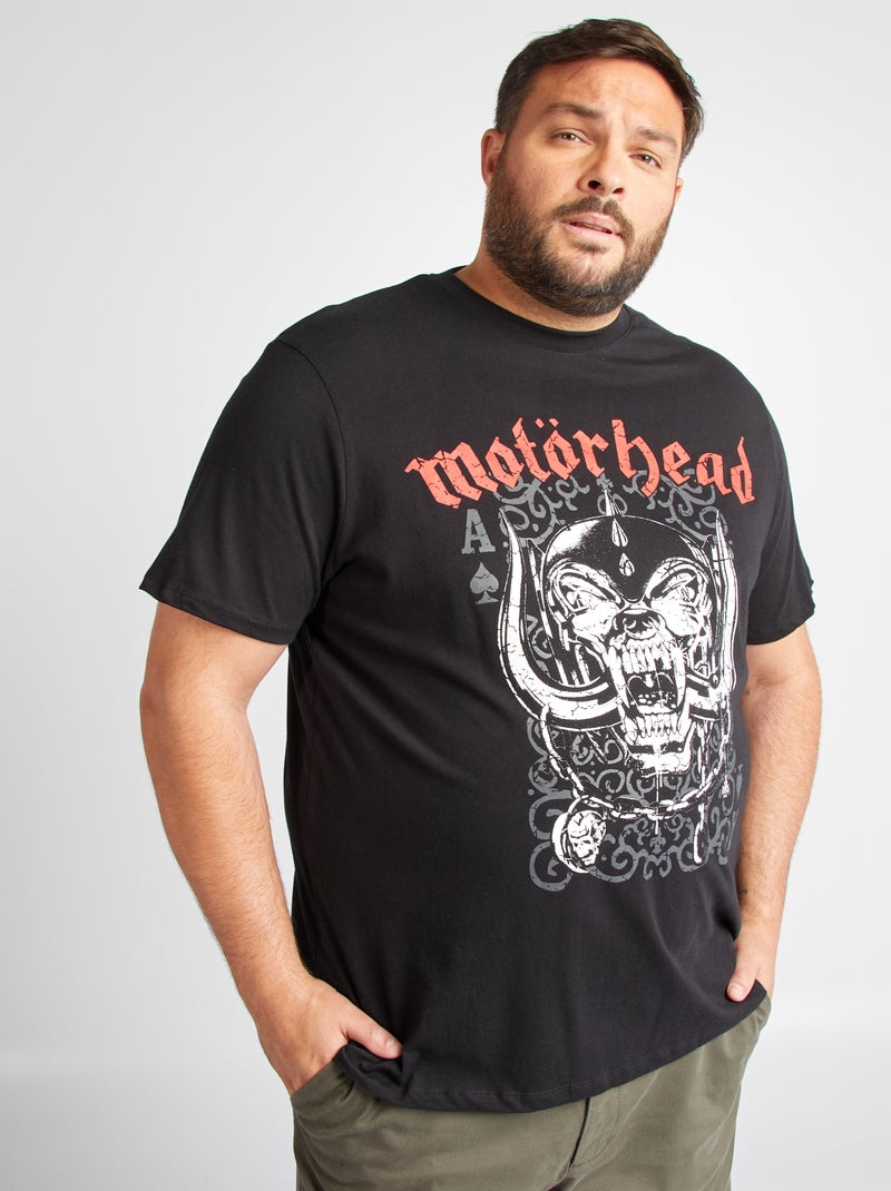 T-shirt 'Motorhead' a maniche corte nero - Kiabi