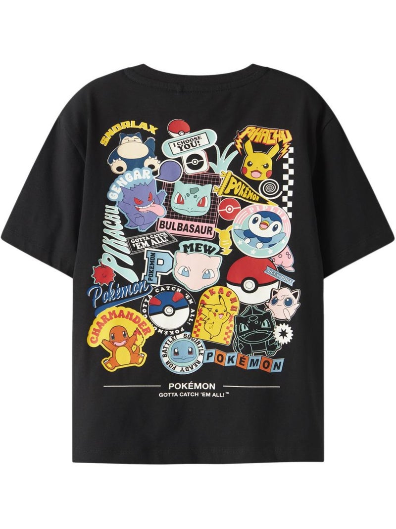 T-Shirt Name it per Ragazzo Nero - Kiabi