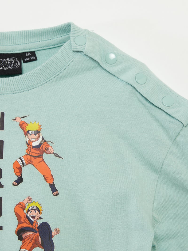 T-shirt 'Naruto' a maniche corte - collezione facile da indossare VERDE - Kiabi