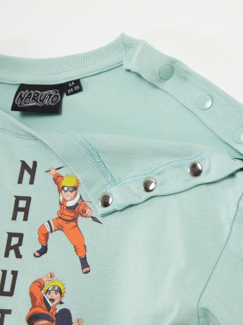 T-shirt 'Naruto' a maniche corte - collezione facile da indossare VERDE - Kiabi