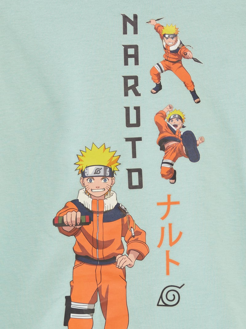 T-shirt 'Naruto' a maniche corte - collezione facile da indossare VERDE - Kiabi