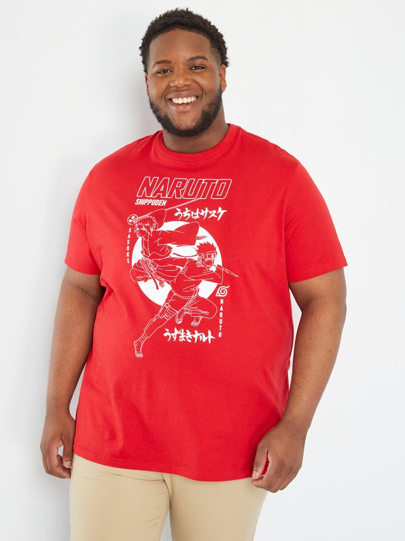T-shirt 'Naruto' scollo tondo Arancione - Kiabi