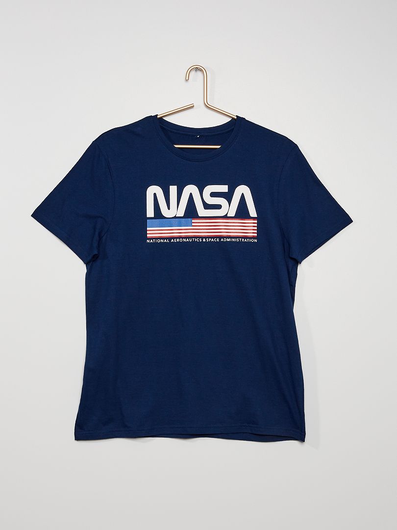 T-shirt 'NASA' blu navy - Kiabi
