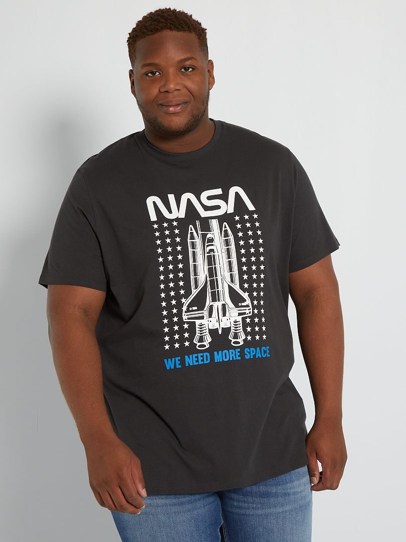 T-shirt 'NASA' grigio scuro - Kiabi