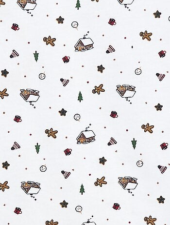 T-shirt natalizia a maniche lunghe