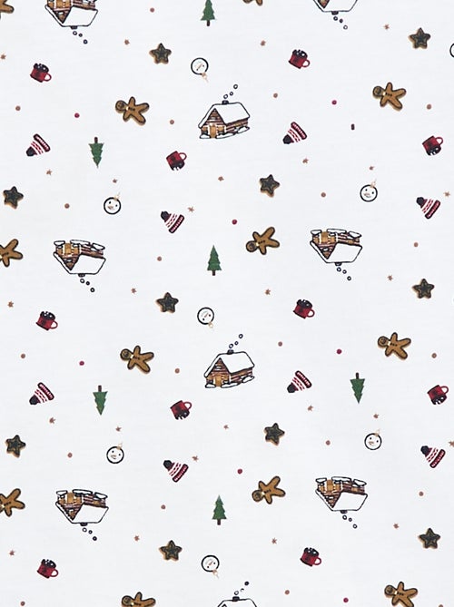 T-shirt natalizia a maniche lunghe - Kiabi