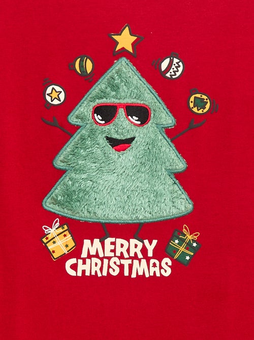 T-shirt natalizia a maniche lunghe - Kiabi