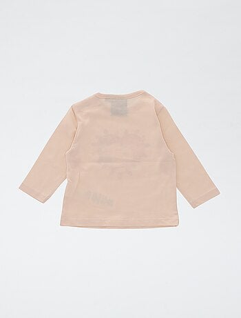 T-shirt natalizia stampata 'Snoopy' in cotone