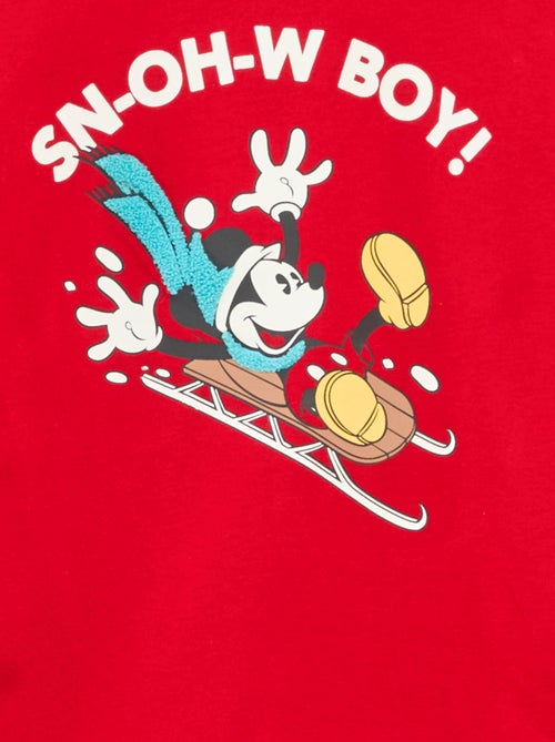 T-shirt natalizio 'Disney' 'Stitch' in jersey di cotone - Kiabi