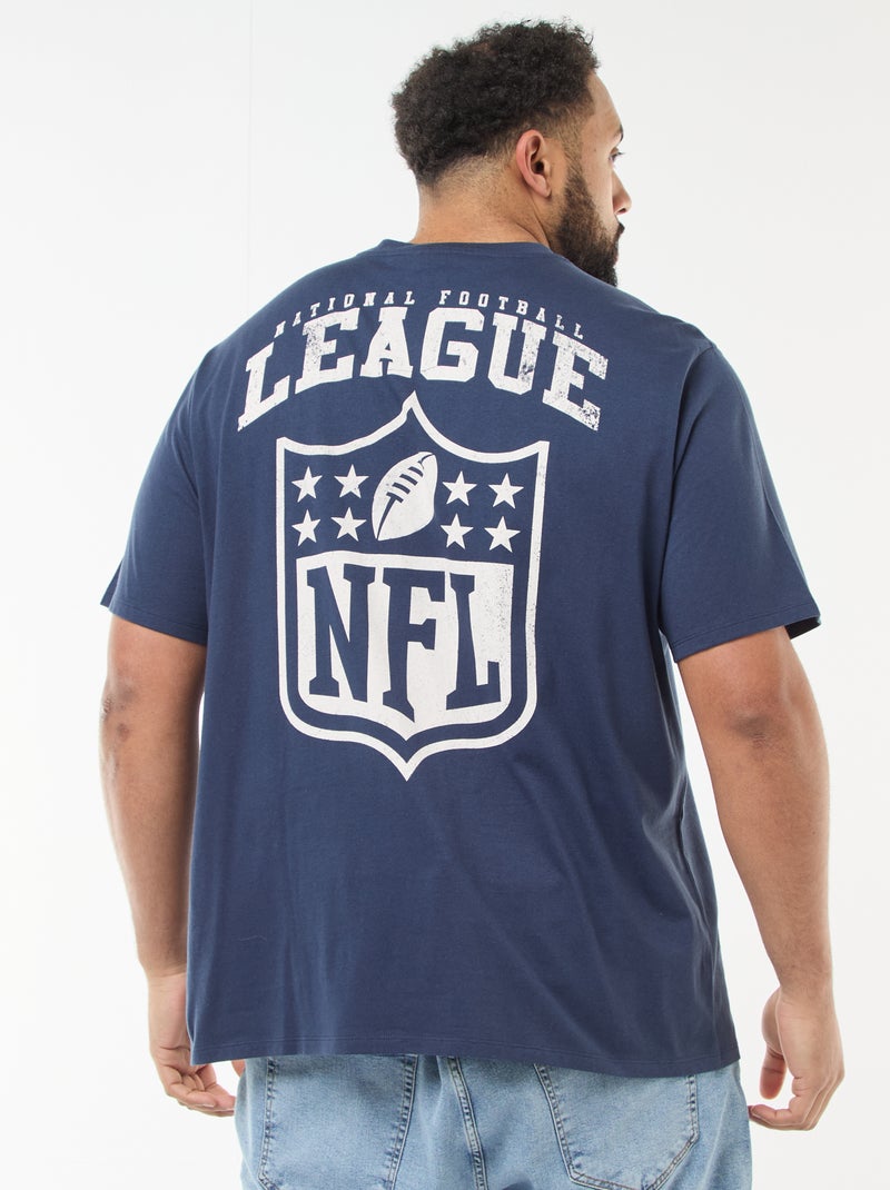 T-shirt 'National Football League' a maniche corte Blu - Kiabi