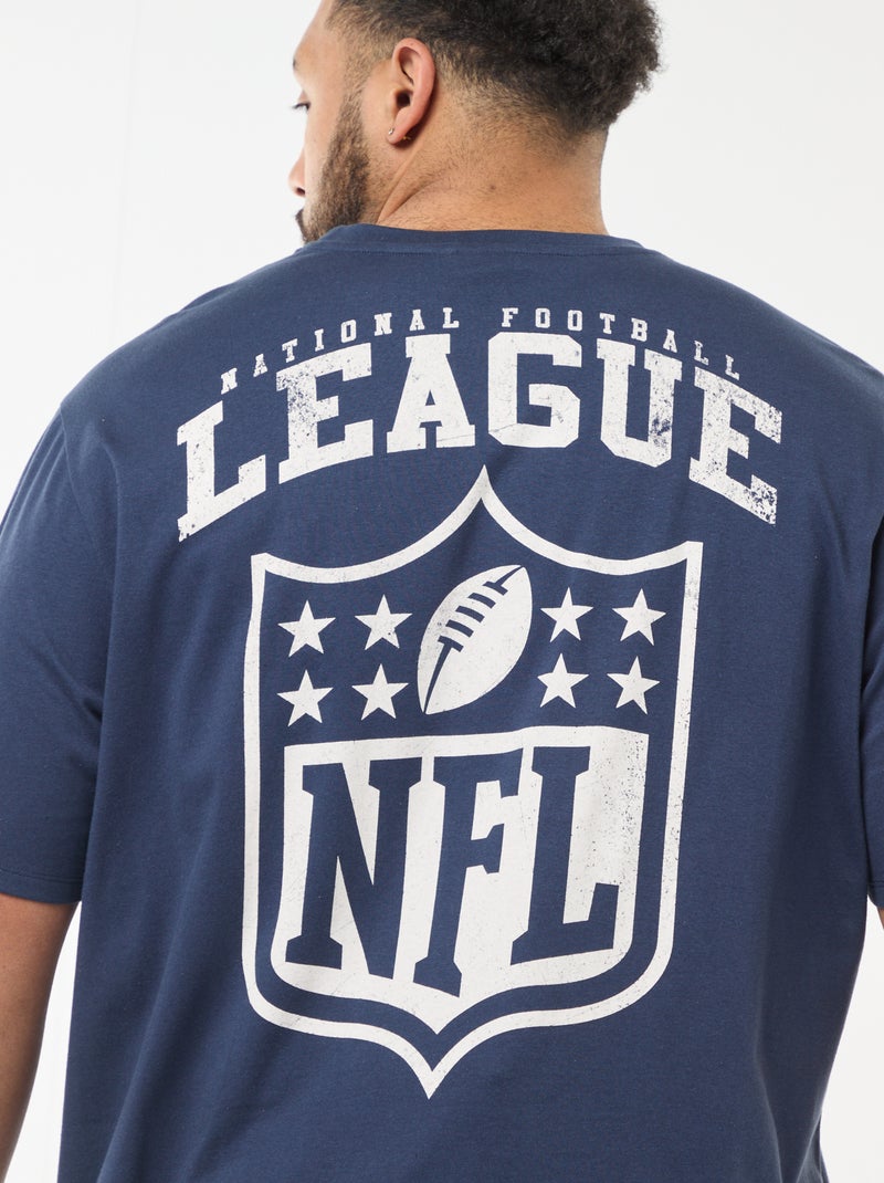 T-shirt 'National Football League' a maniche corte Blu - Kiabi