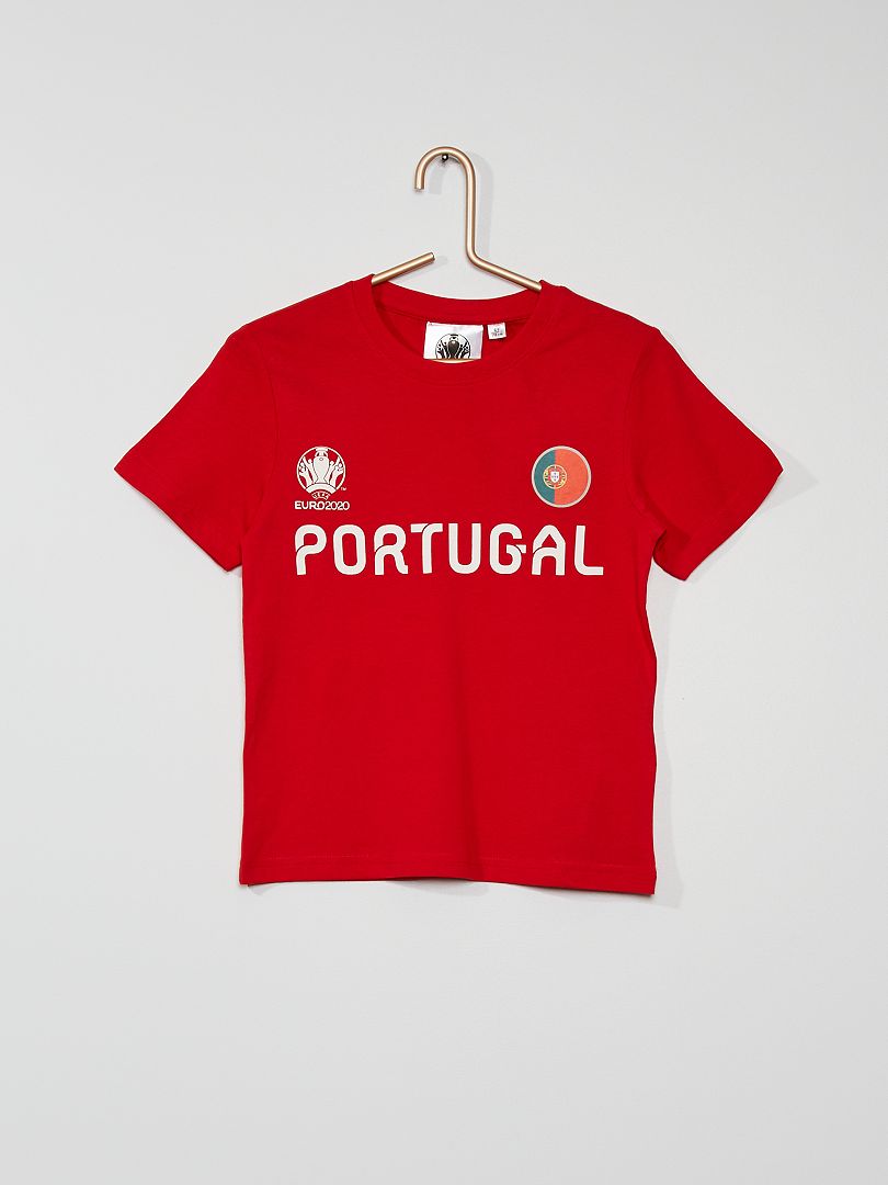 T-shirt 'Nazionale portoghese' 'UEFA EURO 2020' rosso - Kiabi