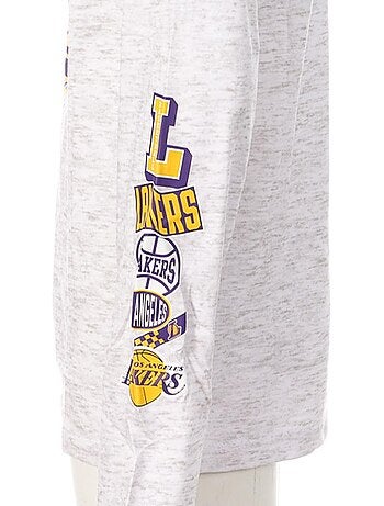 T-shirt NBA Los Angeles Lakers a Maniche Lunghe per Ragazzo