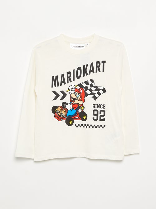 T-shirt "Nintendo" "Mario" a maniche lunghe - Kiabi