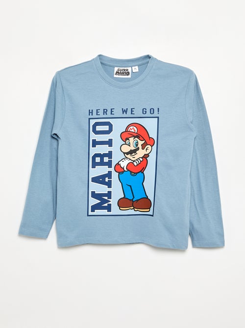 T-shirt "Nintendo" "Mario" a maniche lunghe - Kiabi T-shirt "Nintendo" "Mario" a maniche lunghe - Kiabi
