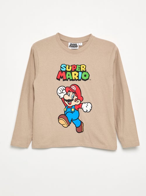 T-shirt "Nintendo" "Mario" a maniche lunghe - Kiabi T-shirt "Nintendo" "Mario" a maniche lunghe - Kiabi