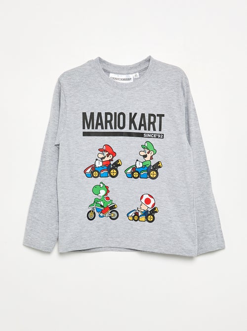 T-shirt "Nintendo" "Mario" a maniche lunghe - Kiabi T-shirt "Nintendo" "Mario" a maniche lunghe - Kiabi